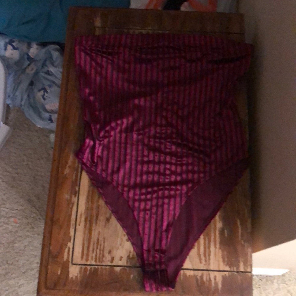 Forever 21 strapless bodysuit